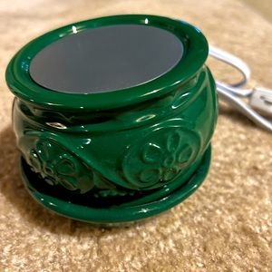 Glade Electric Wax Melt Tart Warmer Limited Winter Collection NEW Green